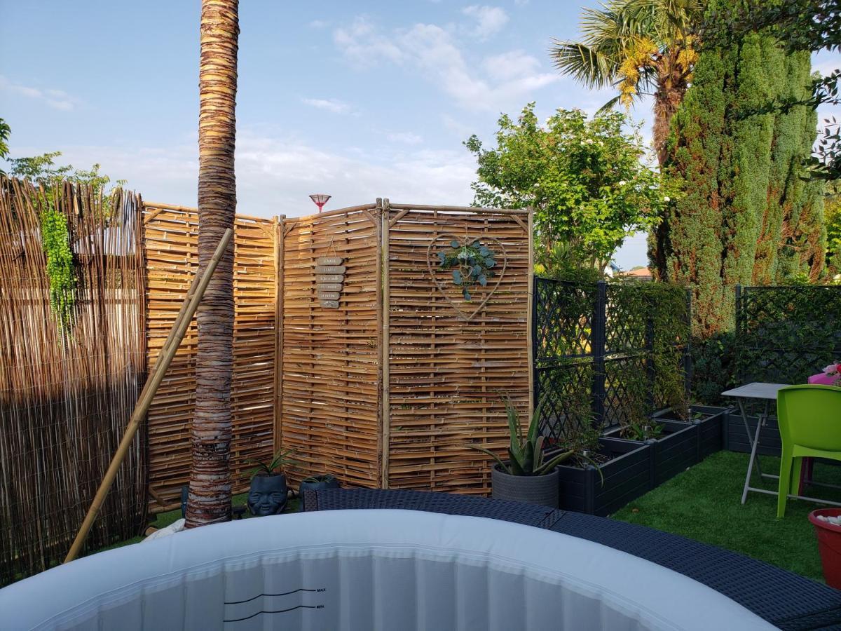 Studio Zure Ondoan - Spa Et Piscine Chauffee Tarnos Exteriér fotografie